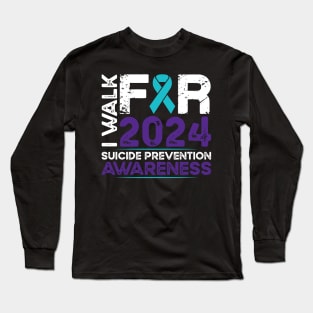 Suicide Prevention Awareness 2024 Walk Long Sleeve T-Shirt